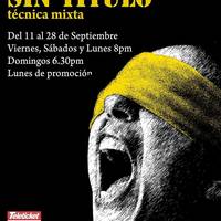 SIN TÍTULO. AFICHE