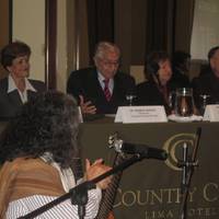 Library presentation. Country Club de San Isidro