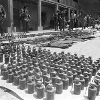 Arsenal de guerre saisi par le MRTA