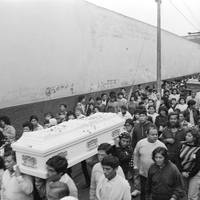 Funerals of victims of the Barrios Altos massacre