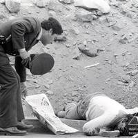 Body of Manuel Febres, found on La Herradura beach