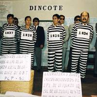 Press presentation of prisoners accused of being members of Socorro Popular