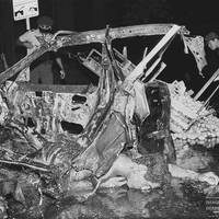Car bomb that exploded in front of the Ministry of Economy