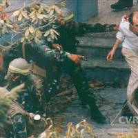 Special Forces commandos rescue the Foreign Minister from the Japanese ambassador's residence