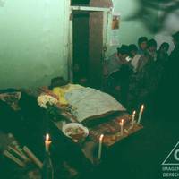 Funerals of a couple of victims of violence in Acos Vinchos