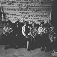 Femmes dans les locaux d'Anfasep à Ayacucho