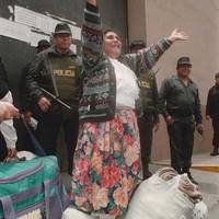 Liduvina Ccasqui Ccente, unjustly sentenced to 15 years in prison, is freed after two years and five months of confinement