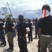 MRTA members lay down their arms and surrender