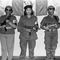 Capture de la dirigeante du MRTA Lucero Cumpa en mars 1991
