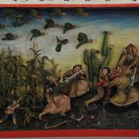 RETABLO. DETALLE DE LA MUERTE