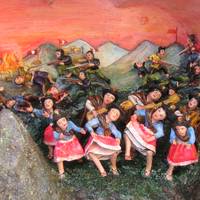 RETABLO. DETALLE 1. WAILLAKIS PURMACKAN