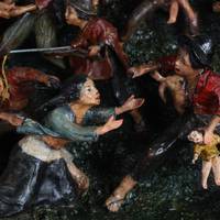 RETABLE. ASSASSINAT D'ENFANTS À HUERTAHUAYCCO